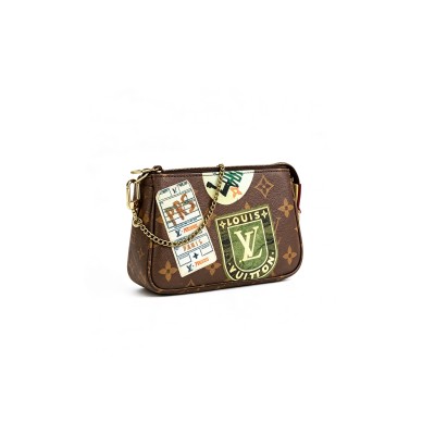 LOUIS VUITTON MASTER MINI POCHETTE ACCESSORIES HANDBAG M58008 (14.5*9.5*4cm) LOUIS VUITTON MASTER MINI POCHETTE ACCESSORIES HANDBAG M58008 (14.5*9.5*4cm)